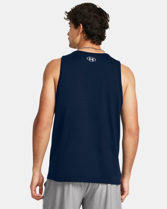 เสื้อกล้าม UA Sportstyle Logo สำหรับผู้ชาย in Blue image number 1